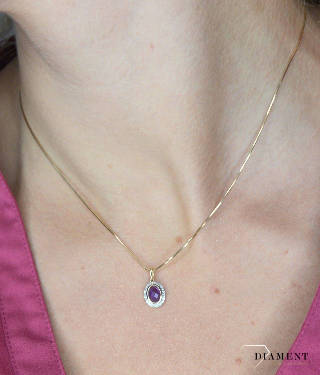 Zawieszka DIAMENT złoto, ametyst i diamenty 60027177 HSI.jpg